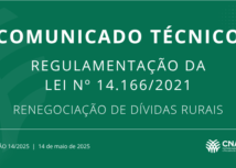 Reabertura de prazo para renegociação de dívidas rurais com recursos dos fundos constitucionais (FCO, FNO e FNE)